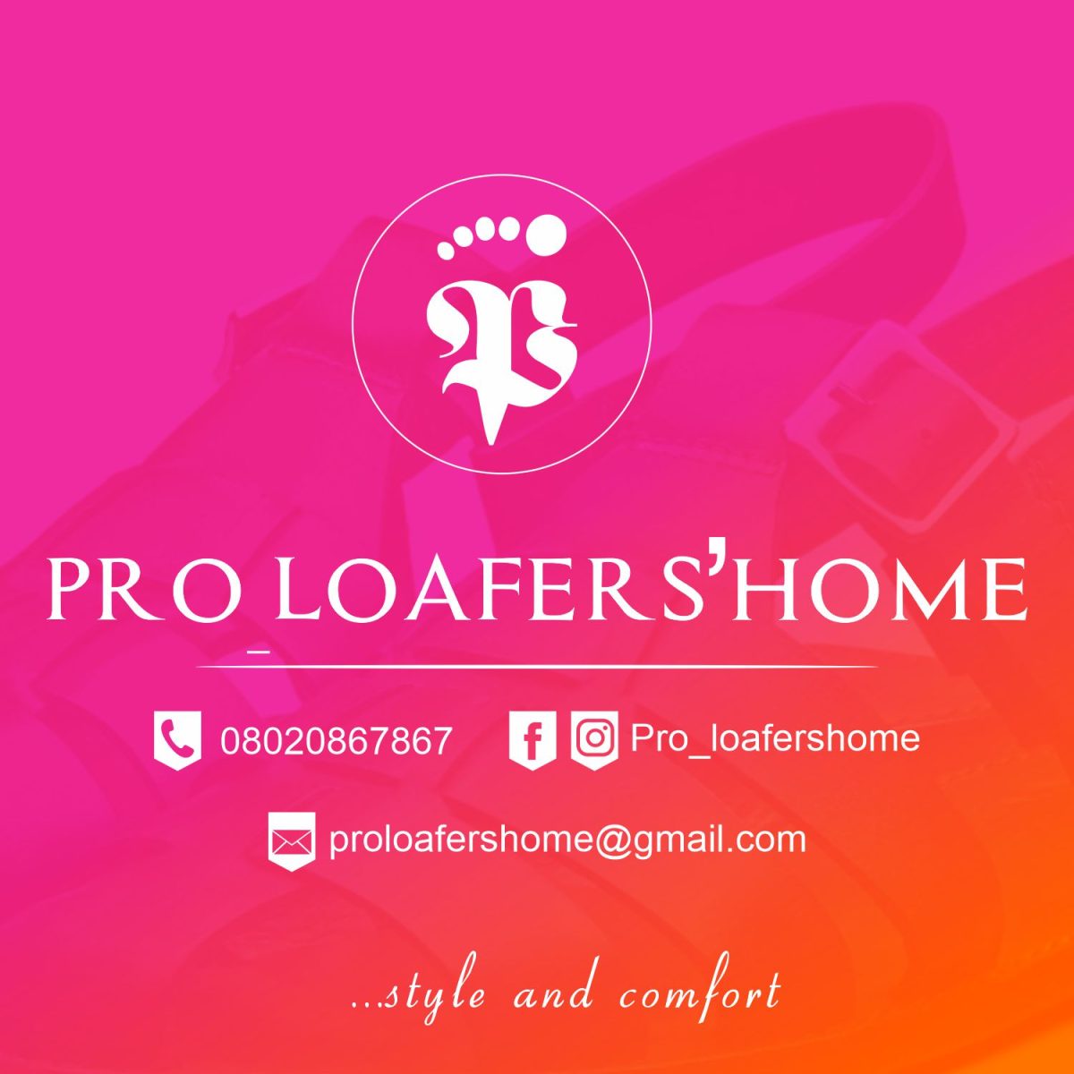 Pro Loafers Home portfolio project